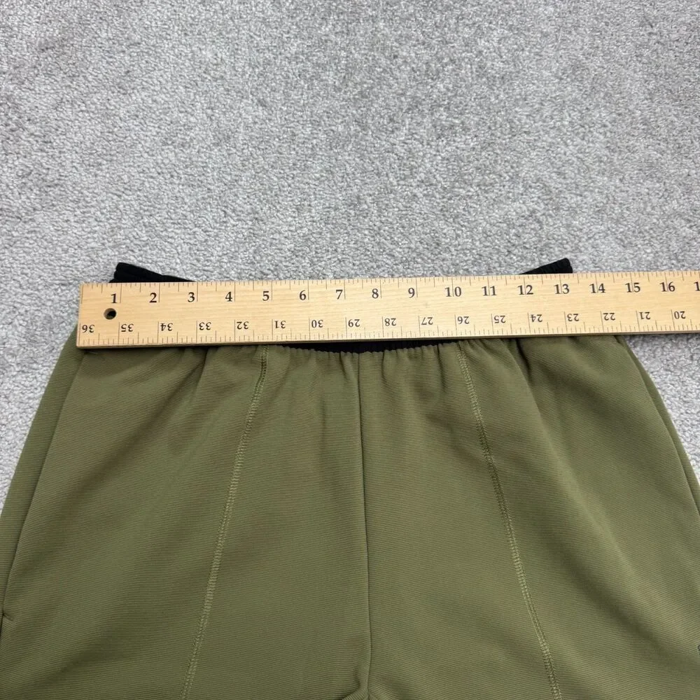 Adidas Terrex Active Track Pants Mens Small Olive Green Elastic Waist Athletic